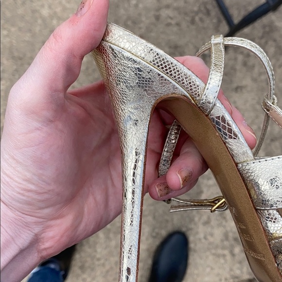 Nicholas Kirkwood Metallic heels size 38 1/2 - Picture 5 of 6